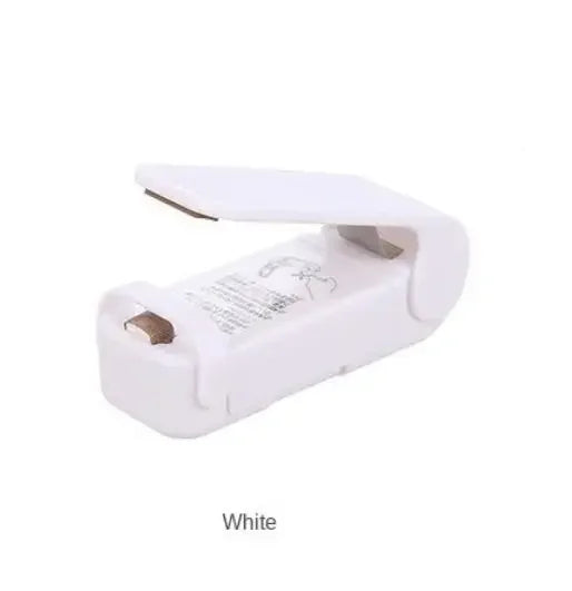 Mini varmeapparat for poselukking – Forsegler til plastposer, termisk lukking av matposer, bærbar forsegler for matemballasje