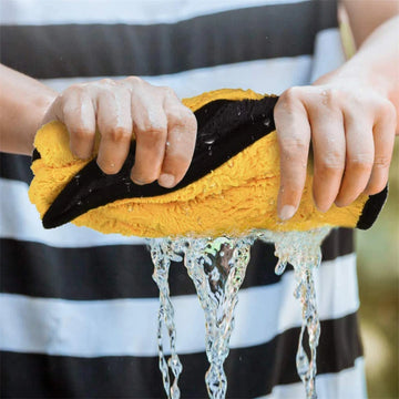 1/2/6 stk. Mikrofiber rengjøringshåndkle – Tykt og mykt tørkeklut for bilvask, dobbeltlags vaskekluter for bilkarosseri, rengjøringskluter, biltilbehør